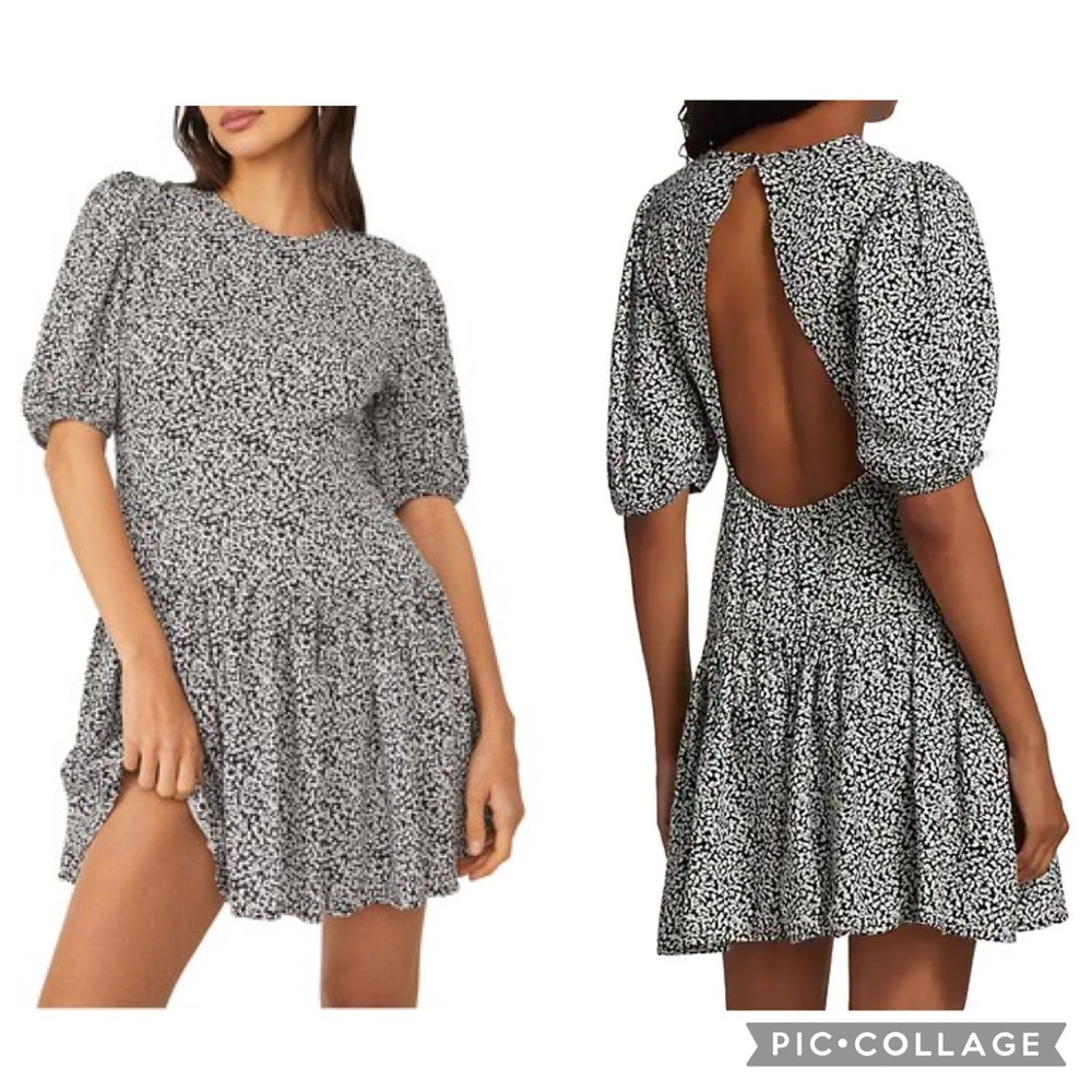 Free People dancing in the dark keyhole back dress NWT